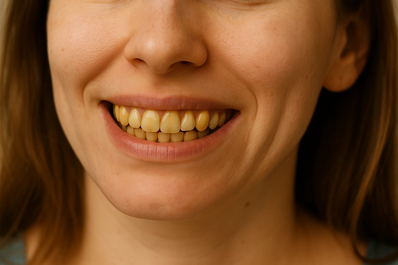 Voor en na tandbehandeling